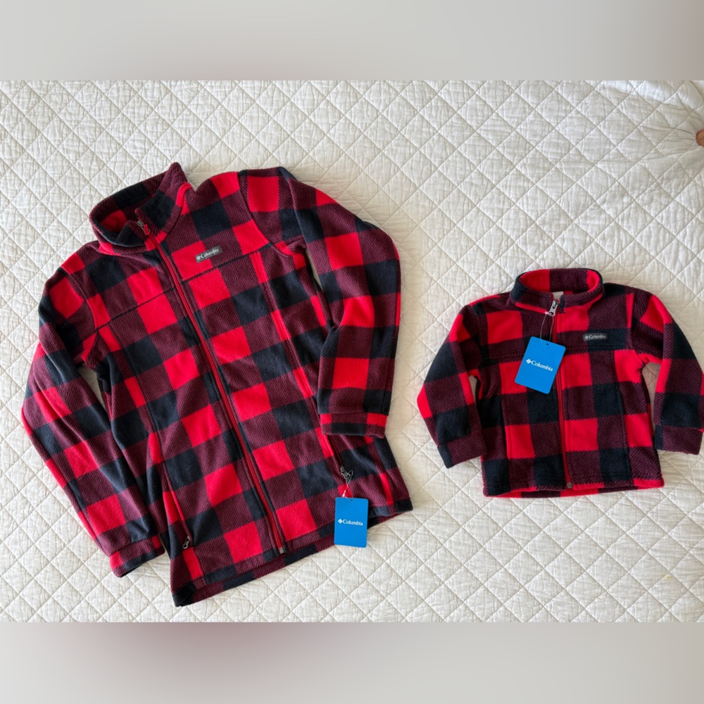 NWT Mommy and Me Columbia Fleece Jackets